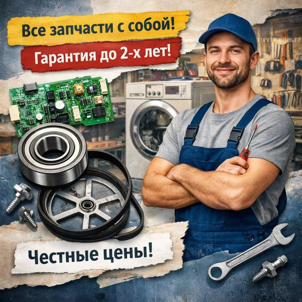 РЕМОНТ КРУПНОЙ БЫТОВОЙ ТЕХНИКИ С ВЫЕЗДОМ НА ДОМ